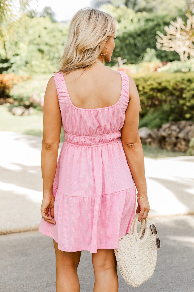pastel pink dress